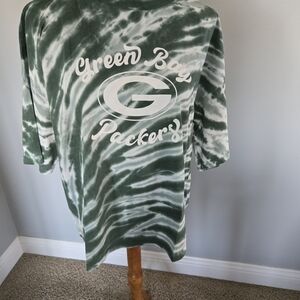 NWOT Green Bay Packers Tie-Dye T-Shirt